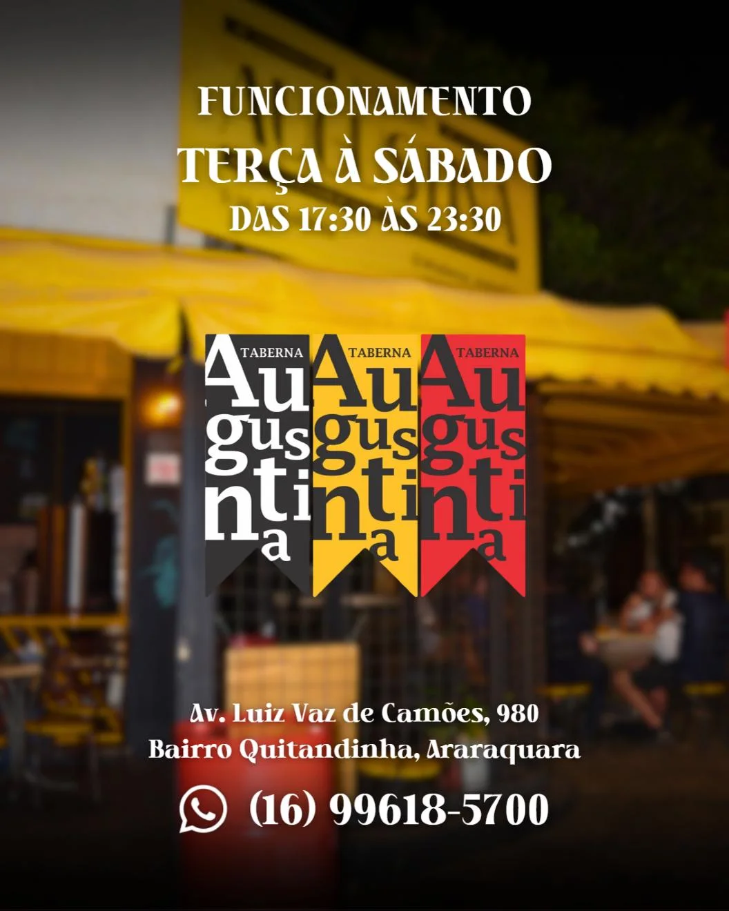 Post: Funcionamento de terça a sábado
