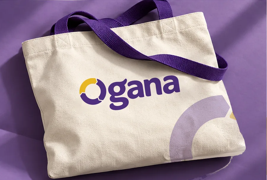 Ecobag com a marca Ogana