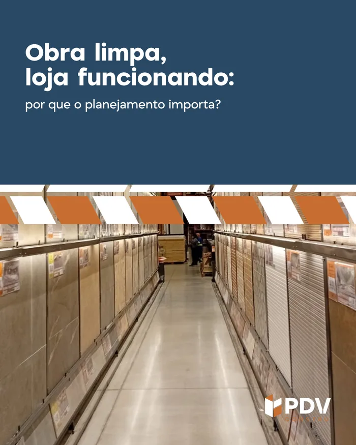Carrossel: Obra limpa, loja funcionando