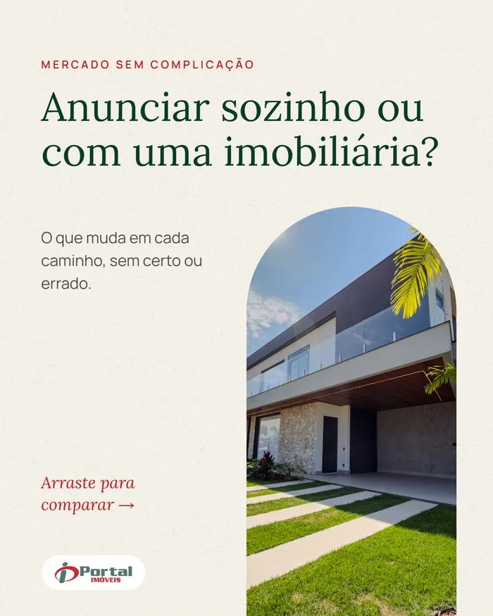 Carrossel: Anunciar sozinho ou com uma imobiliária?